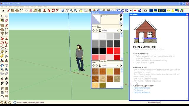 How to use Instructor in Sketch-up смотреть онлайн