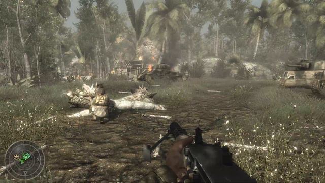 Прохождение НА ВЕТЕРАНЕ Call of Duty World at War. Часть 7. Неумолимый! смотреть онлайн