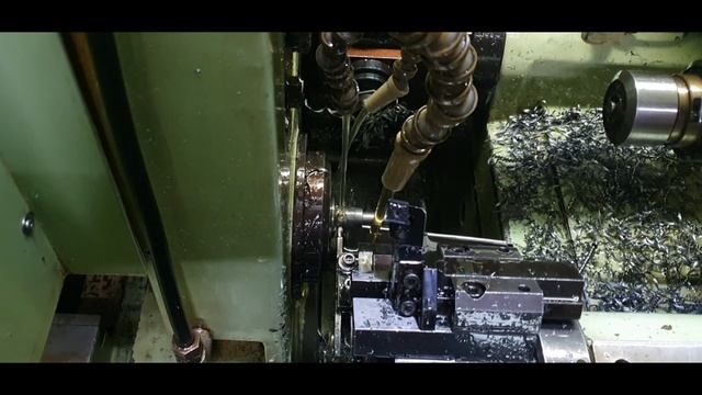 Работа пруткового токарного автомата VNC 20 смотреть онлайн