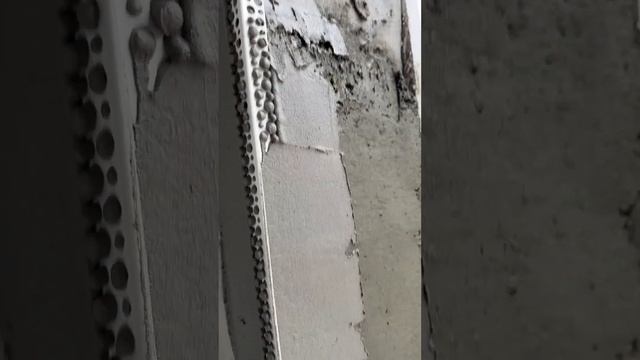 Монтаж уголка наружнего