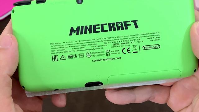 New Nintendo 2DS XL - Minecraft Creeper Edition - Unboxing | 4K | duonglv смотреть онлайн