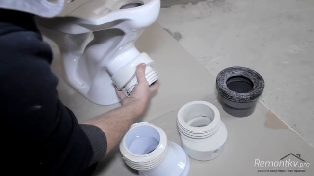 Установка унитаза своими руками за 4 минуты смотреть онлайн