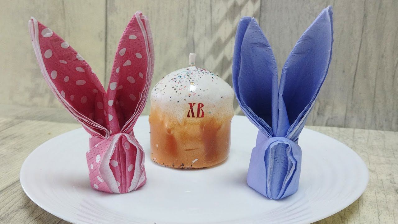 Как сложить салфетки к Пасхе смотреть онлайн