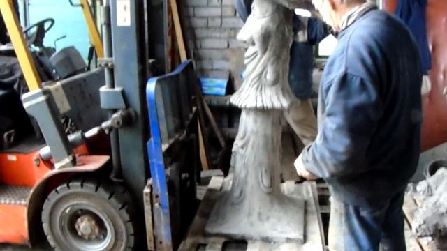 изготовление скульптур из арт бетона... мастерская смотреть онлайн