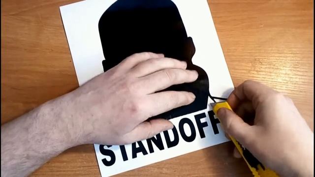 Наклейка STANDOFF 2 виниловая/на режущем плоттере смотреть онлайн
