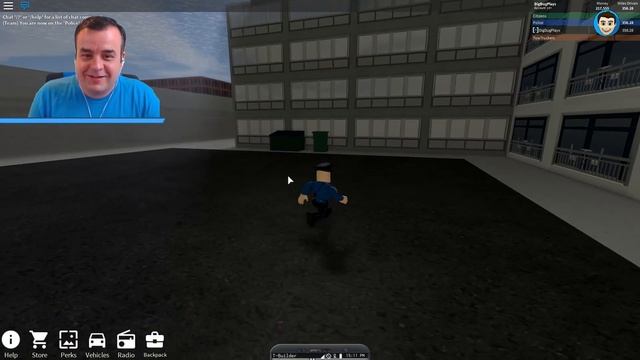 Roblox Vehicle Simulator GUNS!! Playing as the Police! ? ? смотреть онлайн