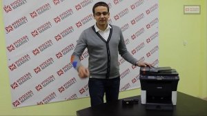 Обзор и распаковка МФУ Kyocera FS-1025MFP