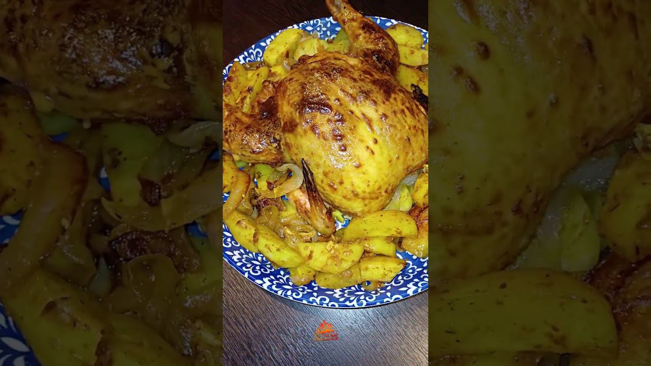 Курица в духовке. смотреть онлайн