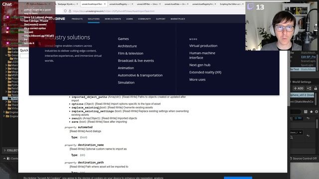 UE5 Python Scripting // Batch Asset Import, Naming // Unreal Engine Tutorial смотреть онлайн