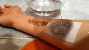 Как сделать временную татуировку?