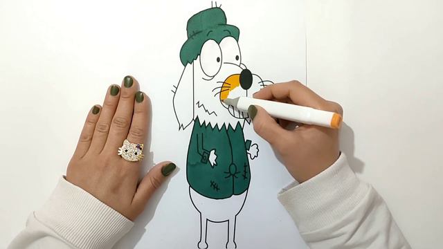 King Shakir Scabies Tanju Coloring | Kids Coloring Video #painting #kingshakir #coloringpages