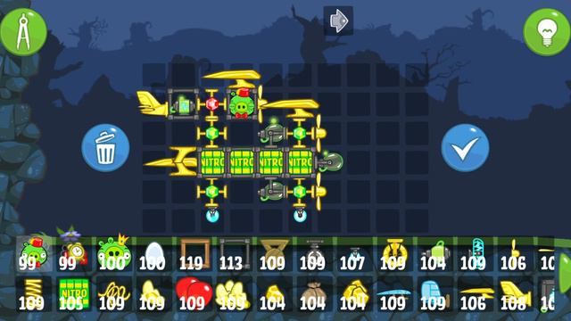 Bad Piggies HD- Simple Fighter Aircraft смотреть онлайн