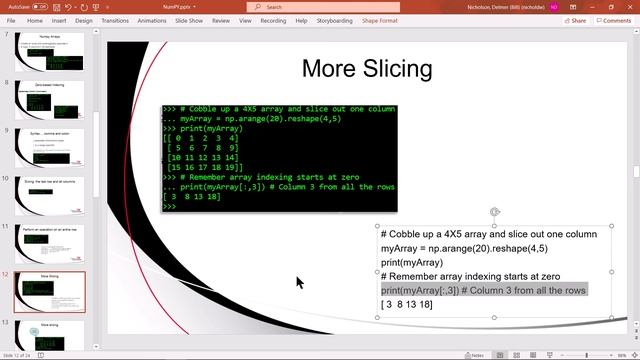 IS 4010 Summer 2021 NumPY смотреть онлайн