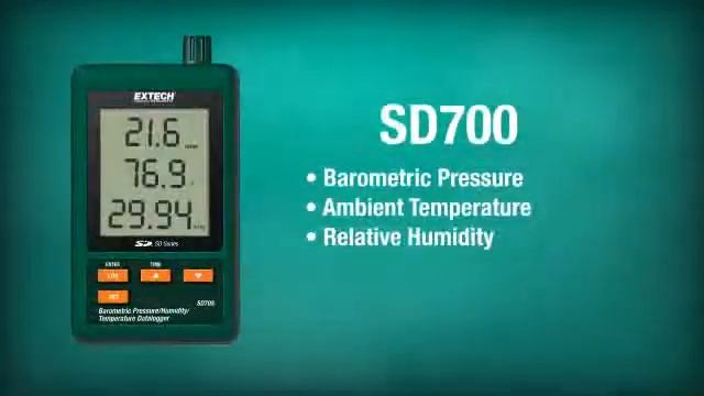 Extech SD800 CO2 Datalogging Meter - Records to SD Card смотреть онлайн