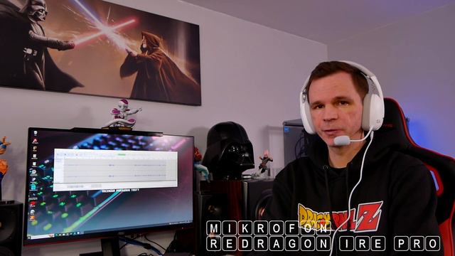 Dobre słuchawki bezprzewodowe dla graczy w atrakcyjnej cenie - Redragon Ire Pro H848 смотреть онлайн