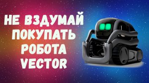 Почему не стоит покупать робота Vector?