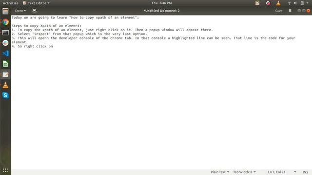 Copy Xpath Of An Element