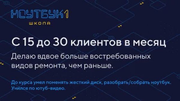С 15 до 30 клиентов в месяц. Делаю вдвое больше востребованных видов ремонта, чем раньше. #1