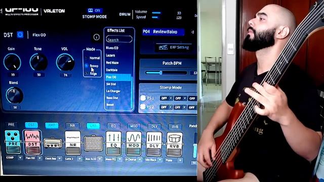 Valeton GP 100 no BAIXO - Vídeo 3: Distorções, Noise Gates e Equalizadores смотреть онлайн