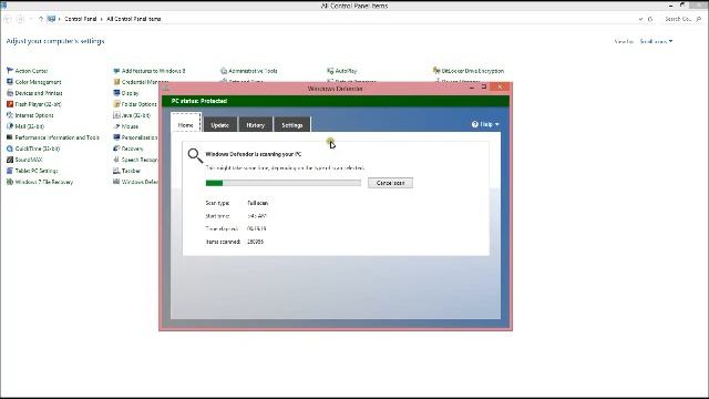 Using Windows 8 Anti Virus смотреть онлайн
