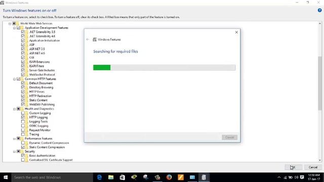How to enable IIS services (Web Server )in windows 10 смотреть онлайн