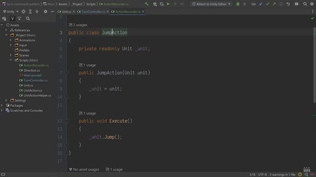 Command Pattern in Unity смотреть онлайн