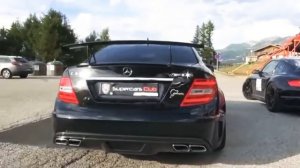mercedes c63 sound compilation. Подборка звука выхлопа мерседес