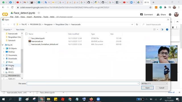 Deteksi Wajah - Metode Haar Cascade смотреть онлайн