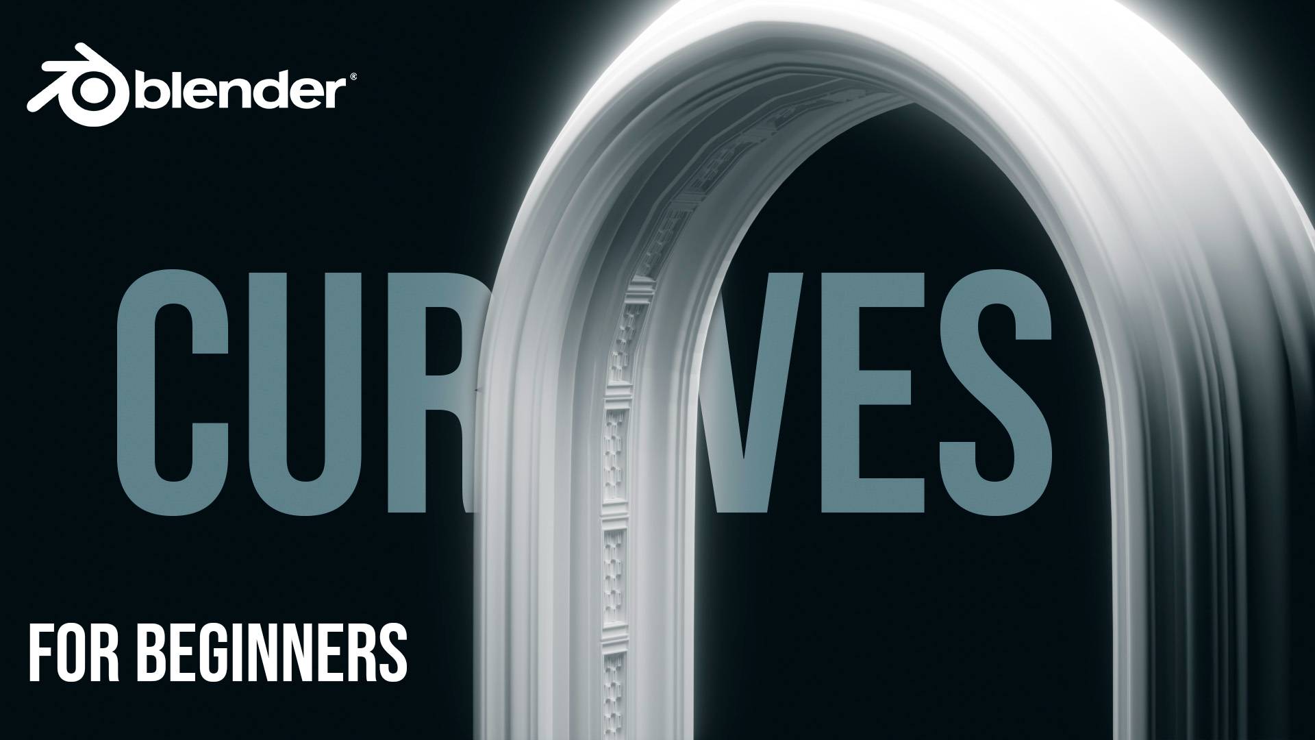 Кривые (CURVES) для новичков в Blender / Curves for beginners in Blender смотреть онлайн