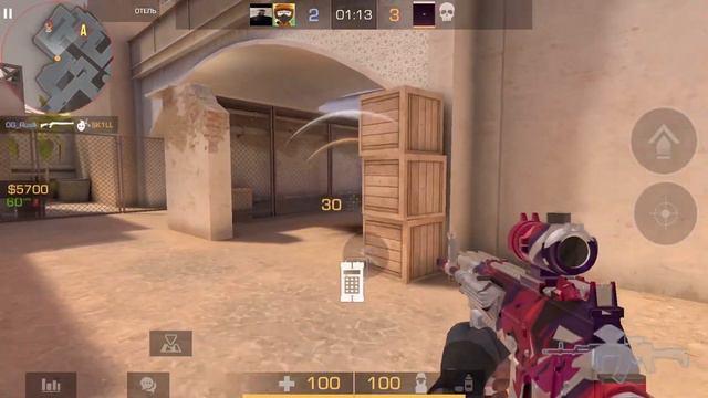 Демка в напах /сыграл на своей не любимой карте :( смотреть онлайн