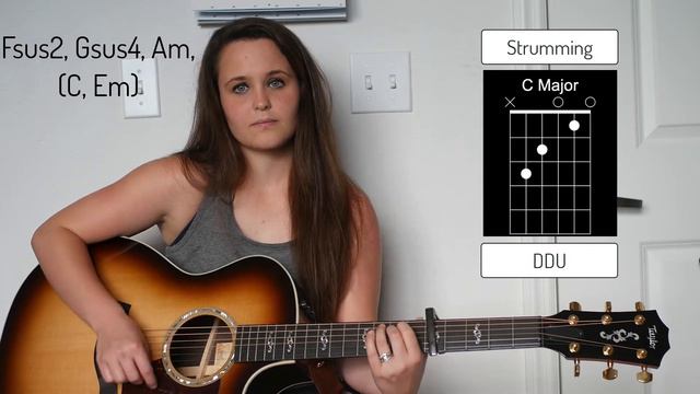 People Watching-Conan Gray//BEGINNER Guitar Tutorial//NO BARRE CHORDS смотреть онлайн