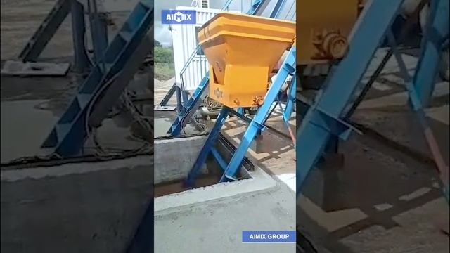 Бетонный узел AJ-35 работает на Ямайке@aimix853 #бетонныйзавод смотреть онлайн