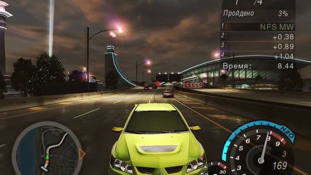 Как сделать Mitsubishi Lancer EVO8 Брайана из форсажа 2 в NFS Underground 2 смотреть онлайн