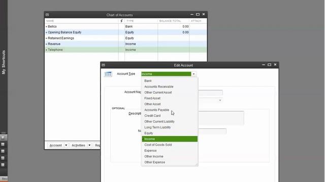 Chart of Accounts смотреть онлайн