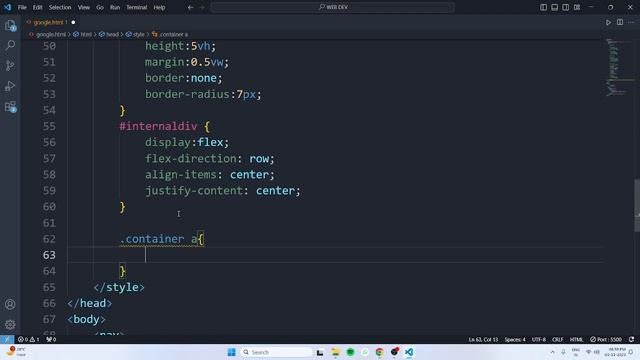 Google Search Page in HTML + CSS tutorial || Full stack web development || API EDUCATION смотреть онлайн