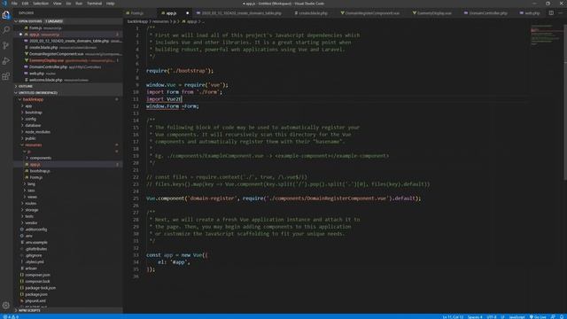How to implement Vue2Editor into a Vue js Component, Laravel 7 (Part 9) смотреть онлайн