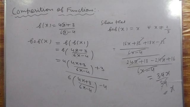 PREVIOUS YEARS BOARD QUESTIONS ON COMPOSITION OF FUNCTIONS-CLASS 12TH MATHS смотреть онлайн