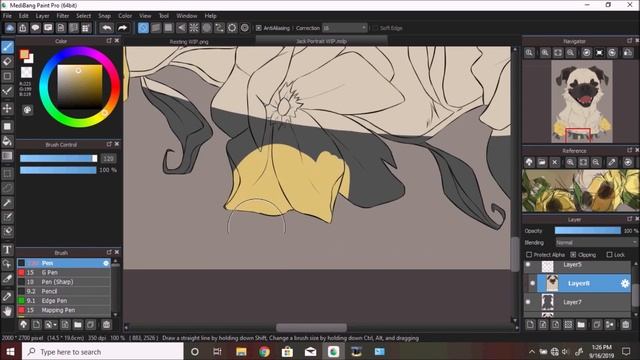 "All Smiles" |-Dog Speedpaint-| Medibang Paint Pro [#57] смотреть онлайн
