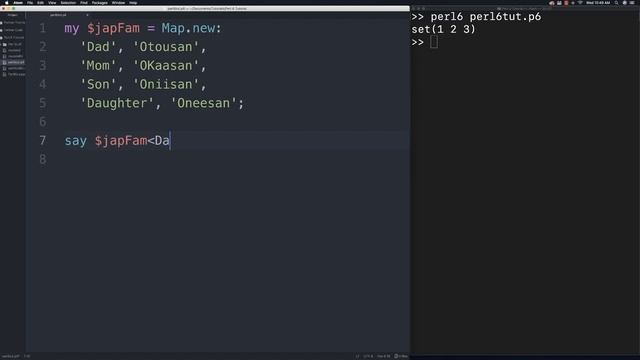 Perl 6 Tutorial смотреть онлайн