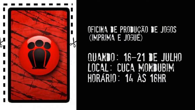 Oficina de produção Lutas Simbólicas Imprima e Jogue смотреть онлайн