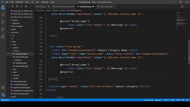 Laravel 8 Tutorial | Eloquent ORM Edit,Update Data With Image & Without Image Part 31 смотреть онлайн