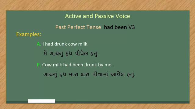 Active - Passive Voice | Perfect Tenses | English learning video 49 смотреть онлайн