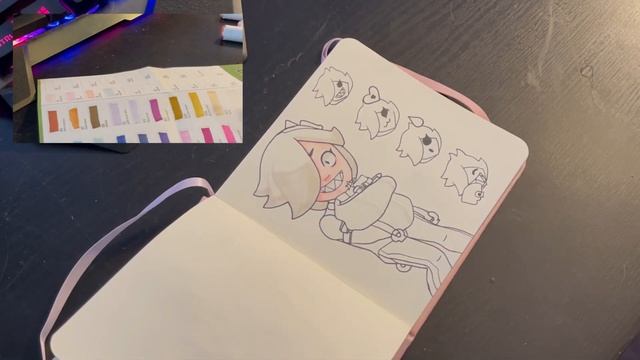 ОБЗОР НА МАРКЕРЫ ARRTX 80A | РИСУЮ ПЕРСОНАЖА ИЗ BRAWL STARS! | МАРКЕРЫ С АЛИКА? смотреть онлайн