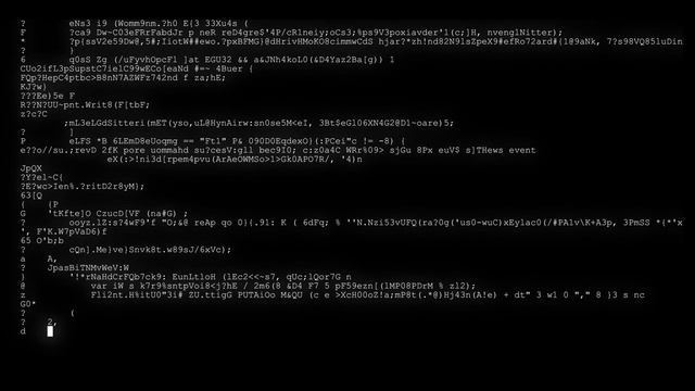 4к Screensaver of Computer programming code text Background Video VJ Loop Animation смотреть онлайн