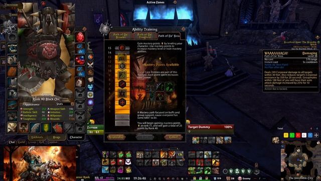 Intro to Black Orc tanking in Warhammer Online Return of Reckoning! смотреть онлайн