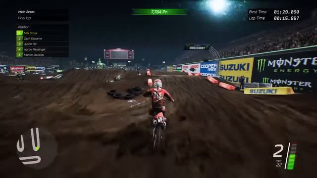 Monster Engery Supercross The Official VideoGame Full Game Walkthrough (No Commentary) смотреть онлайн