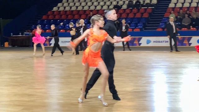 ЦФО-финал. Из 1/8 в финал. Латина. Стяжкин Максим и Колотыгина Анастасия смотреть онлайн