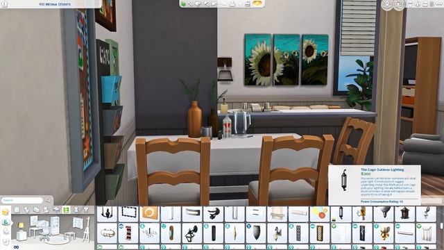 Tiniest 4 Sim Family Apartment || The Sims 4 Apartment Renovation: Speed Build смотреть онлайн