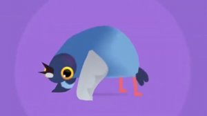 голубь танцует под - я жую любимую жвачку