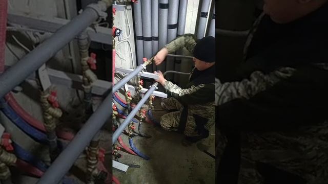 Настройка балансирной пары Danfoss центрального отопления МКД. смотреть онлайн